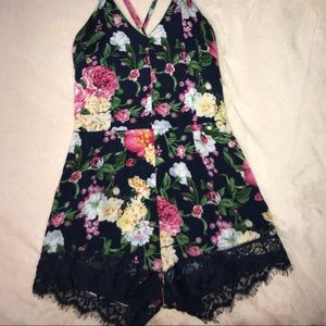 Floral romper